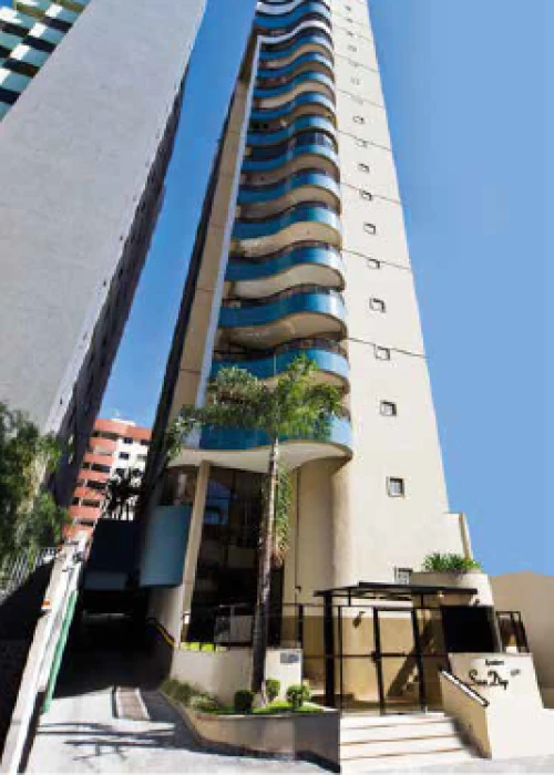 Fachada do Residencial San Diego