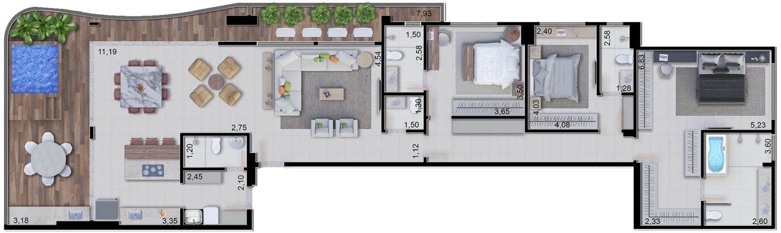 Penthouse - Apartamento 01