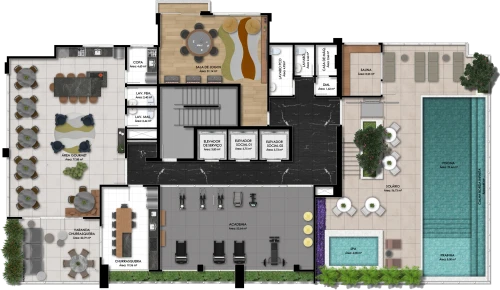 Rooftop 140 Wellness Marista em Goiânia