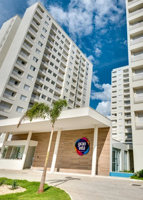 Fachada do Gran Vitá Residence